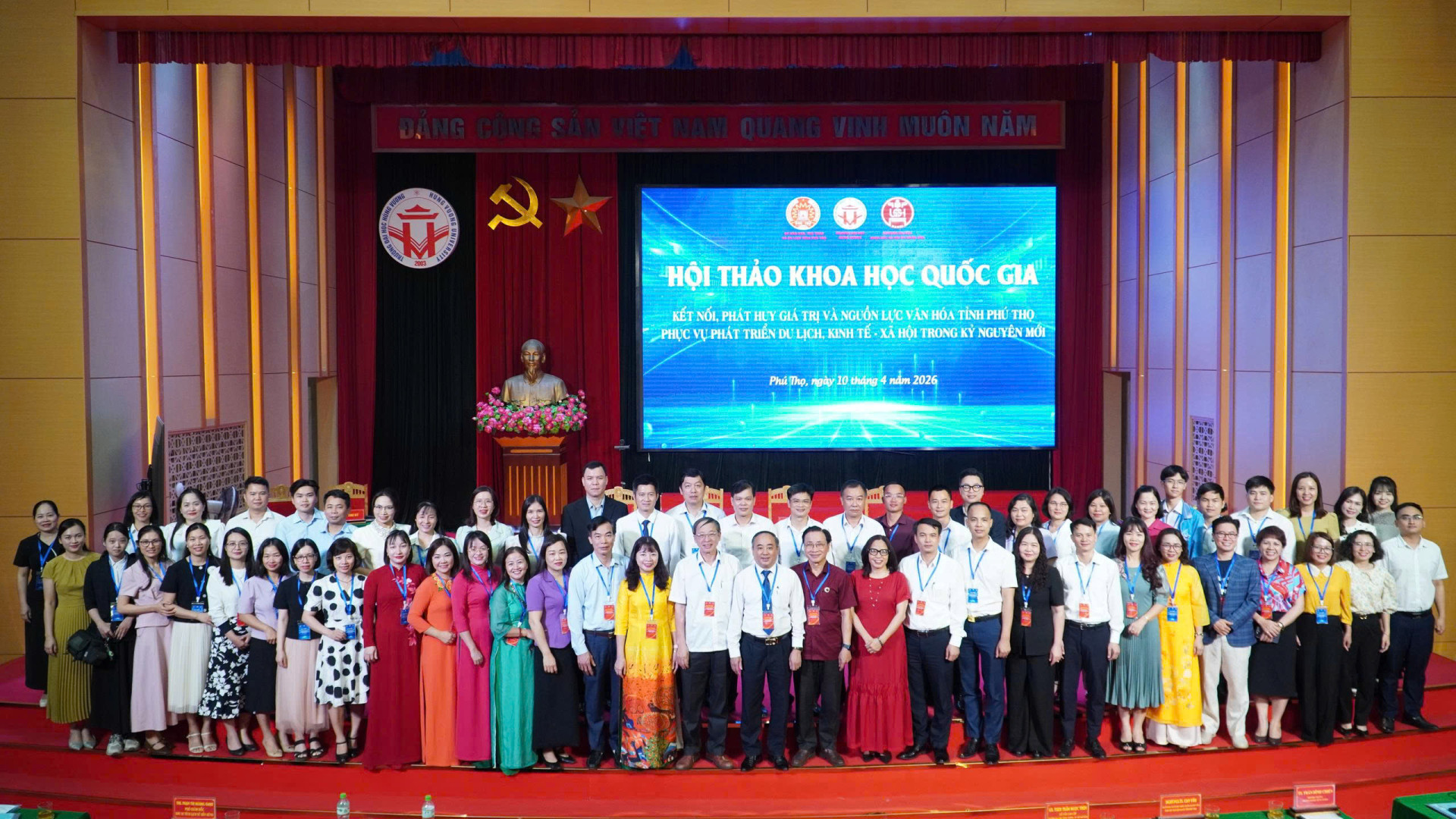 Hội thảo Khoa học Quốc gia:“Kết nối, phát huy giá trị và nguồn lực văn hoá tỉnh Phú Thọ phục vụ phát triển du lịch, kinh tế - xã hội trong kỷ nguyên mới”