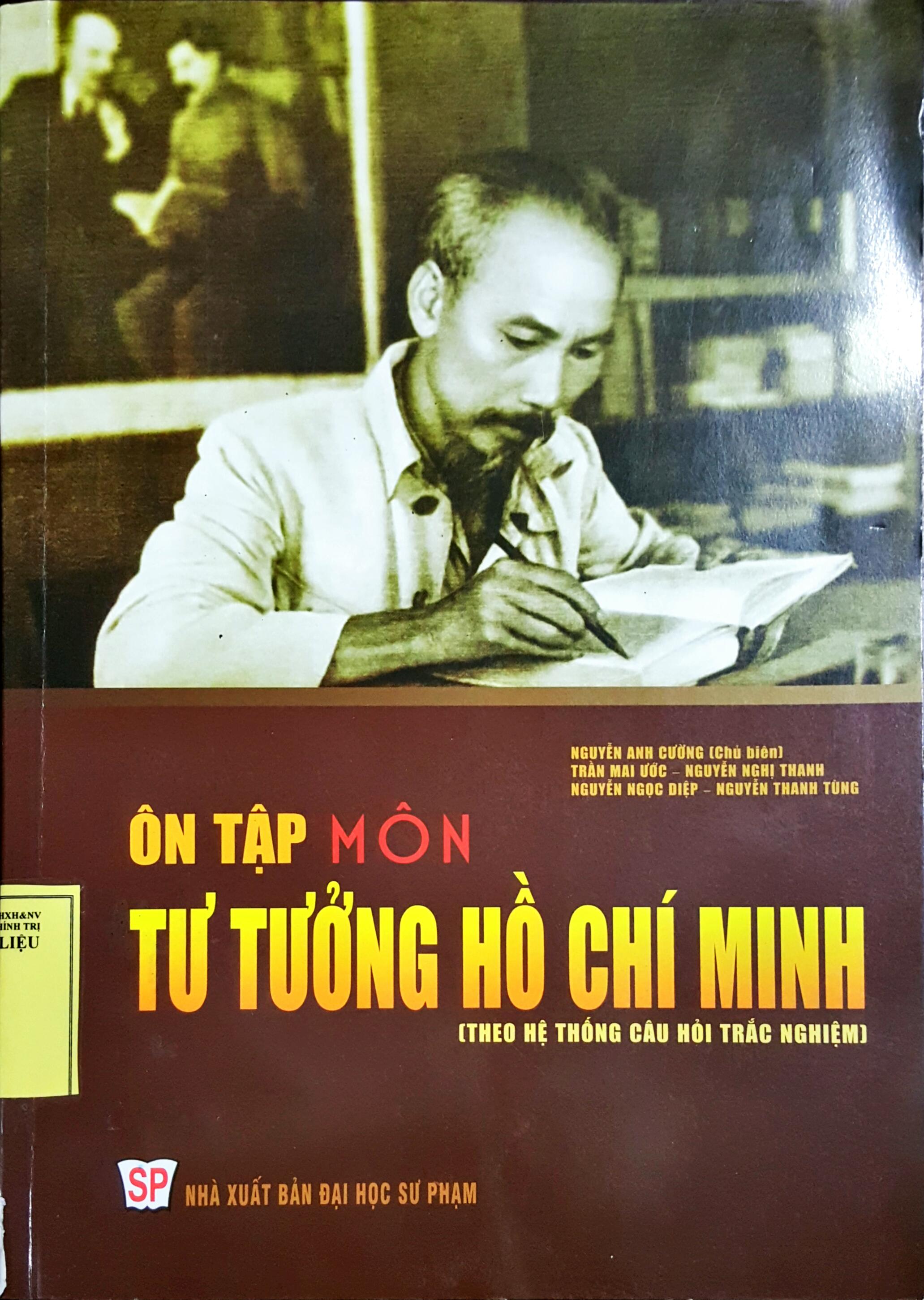 Sách: Ôn tập môn Tư tưởng Hồ Chí Minh
